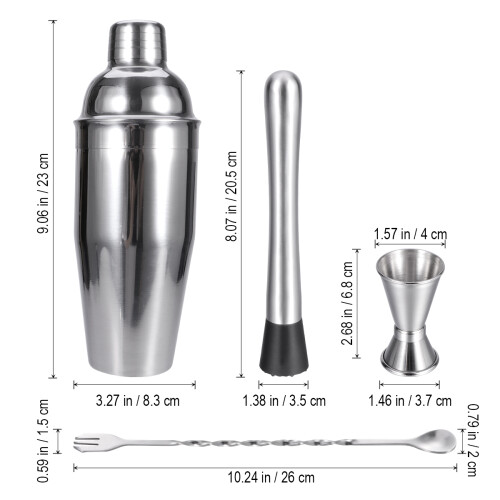 Barkeeper Set 4-teilig Für Erwachsene Geschenk 1
