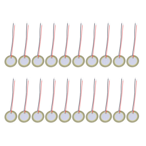 20 Buzzer Piezoelektrische Membran Elemente