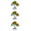 3Stk. Künstlicher Bonsai Topf Dekorative 10