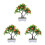 3Stk. Künstlicher Bonsai Topf Dekorative 9