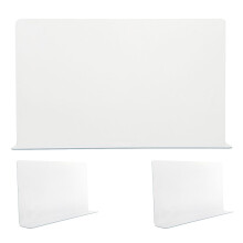3 Wasserspritzschutz Baffel 40,00x12,00x4,00 cm Transparent