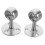 2 Plüschsitze Hängend Durchmesser 5,00x4,00x4,00cm Silber 1