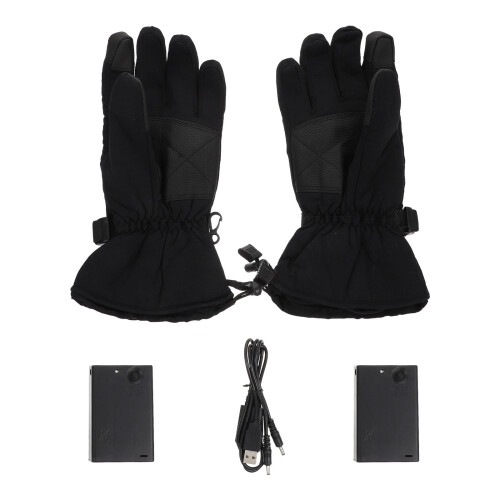 1 Paar Heizhandschuhe Baumwolle Für Männer Mit Touchscreen
