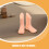 6 Stuks Voetmal Plastic Voet Beige Plastic 8