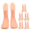6 Stuks Voetmal Plastic Voet Beige Plastic 11