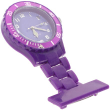 2 Zakhorloge Verpleegster Borstbroche Paars