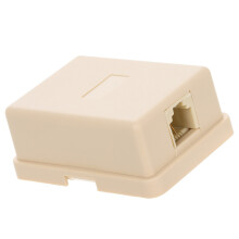 Rj12 Kabel Telefoonaansluiting Dekplaat Telefoon Distributiedoos