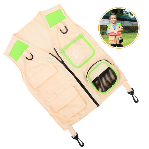 2 Stuks Explorer Vest Kinderkostuum Outfit 2