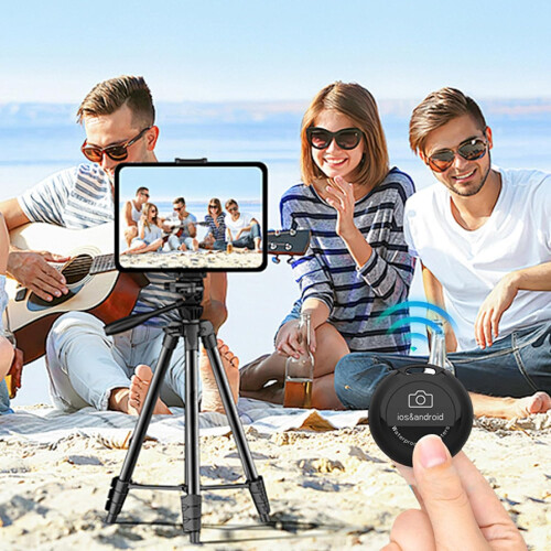 Selfies Remote Control Wireless Photo Button - Waterproof Portable Photo Controller, Universal Compatibility 1
