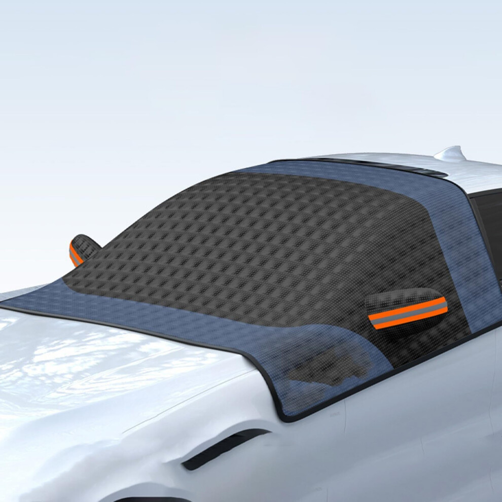 Car Windscreen Cover For Nissan Qashqai 2016-2022 Front Window Frost Snow Magnetic Foldable Uv Water Resistant 9393856289783