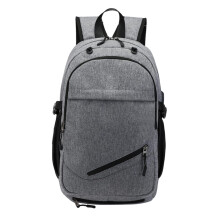Gym Duffle Bag With Hidden Basketball Net Oxford Cloth Large Capacity USB Backpack For Men