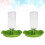 Gecko Wasserspender 2Set Grün Für Tierhalter 10