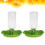 Gecko Wasserspender 2Set Grün Für Tierhalter 11