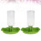 Gecko Wasserspender 2Set Grün Für Tierhalter 8