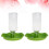 Gecko Wasserspender 2Set Grün Für Tierhalter 9