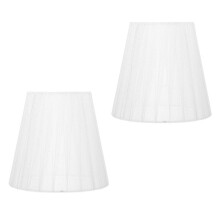 2Stk Weiße Gazelampenabdeckung Lichtschutz Für Wand- Und Deckenlampe