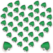 100St DIY Spacer Beads Hart Groen Voor Sieraden Projecten