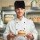 Chef Arbeitsmütze Kochmütze Polyester 6 7