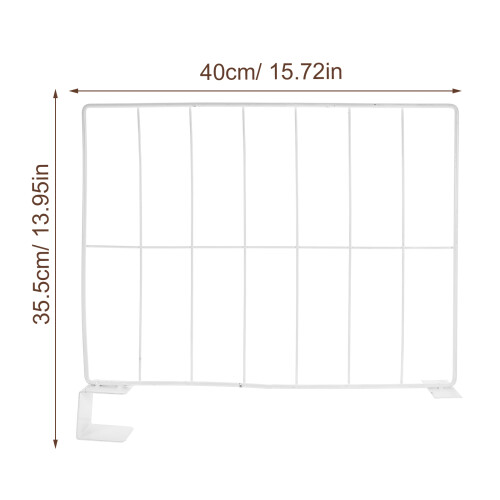 Wardrobe Partition Saving Weiß 1 Satz 1