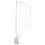 Wardrobe Partition Saving Weiß 1 Satz 9