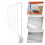 Wardrobe Partition Saving Weiß 1 Satz 5