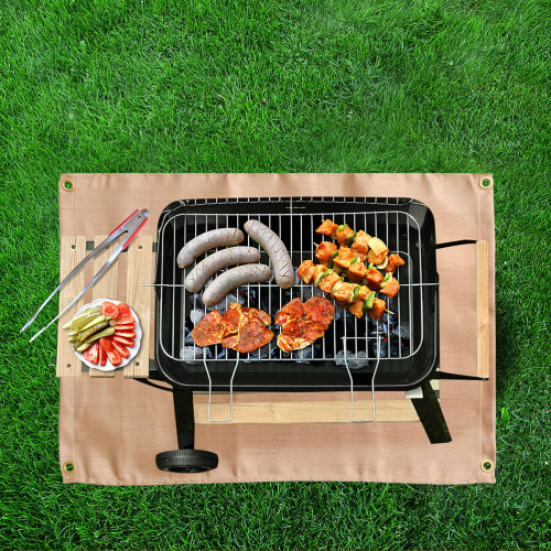 Worgeous 1Stk Camping Feuerfester Deckenstoff Isoliermatte 1