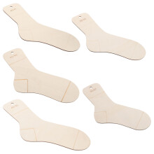 5 Stuks Sokkenmodel Handgebreide Cowboy Holle Craft