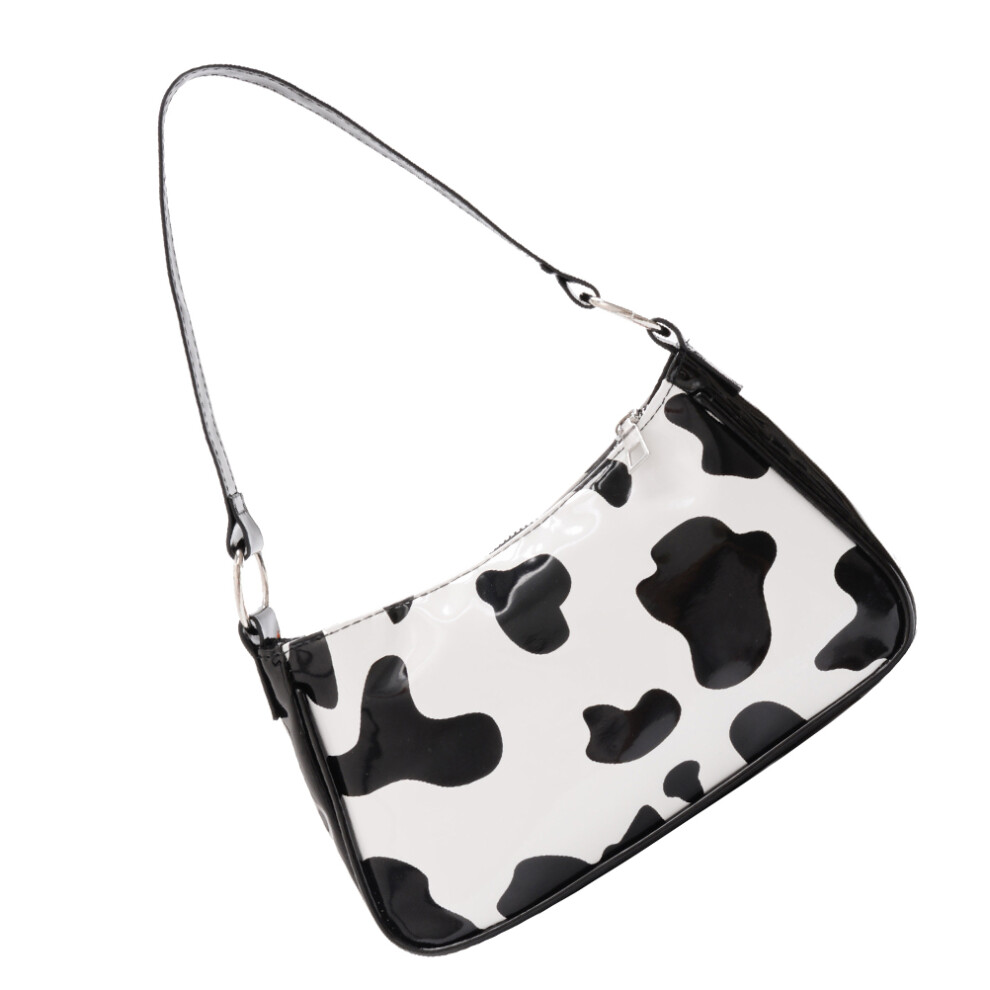 Woman's Schoudertas Handtas Mode Koeprint 1 Dagelijks Gebruik-image