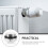 Ventilator Radiator Air Afsluiter Uitgevoerd Wit 5