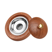 Scented Wood Cover Mug Lid Smoke Infuser For Cocktail Drinks, Wooden Mug Cover, Compatible With Most Mugs