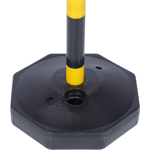 Isolation Pile 2 Pcs Warning Post Traffic Separation Post Emergency Stop Protection Conical Road Sign Post Construction 1