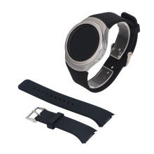 Cinturino in silicone per Samsung Gear S2 R720 Black L