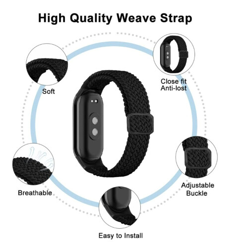 Xiaomi Band 8 Aktivarmband Black 2