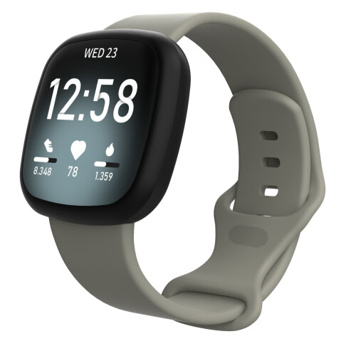 Uhrenarmband für Fitbit Versa4/Fitbit Versa3/Fitbit Sense/Fitbit Sense2 Grey S 2