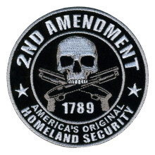 PPA5950 Homeland Security 2nd Amendment Support Patch 4x4 Inches