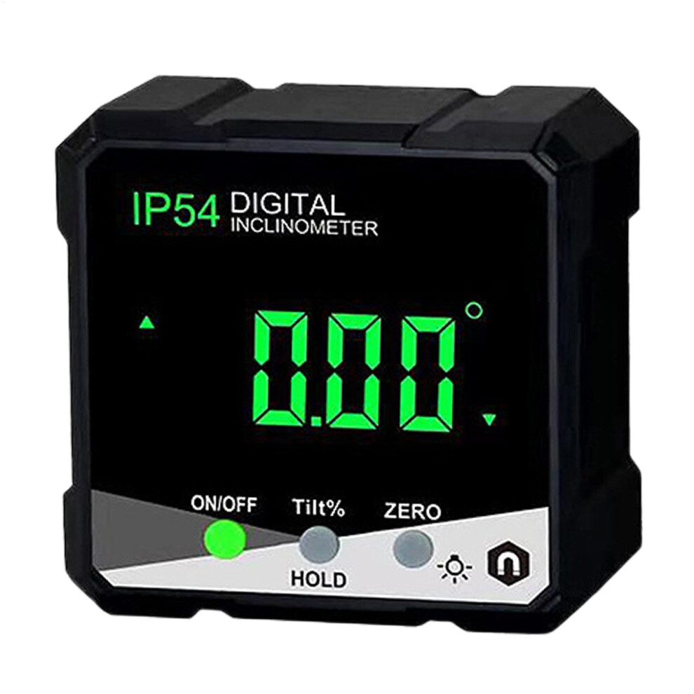 360 Degree Digital Inclinometer Digital Angle Finder Cube Inclinometer Magnetic Angle Gauge Protractor For Woodworking 9354506238056