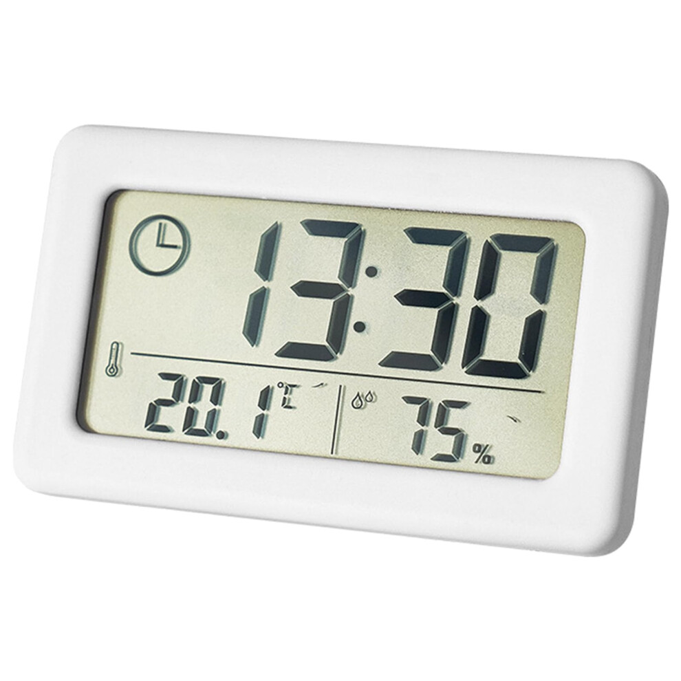 Digital Temperature And Humidity Clock Large LCD Display Oversized Screen For Bedrooms And Workspaces
