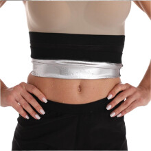 BackSupport Lumbar Support Belt Silver 4XL/5XL Waist Trimmer Sweat Absorbing Waist Trainer Belly Wrap For Women Exercise