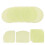 5 Pcs Luminous Coasters Yellow Perfect For Whiskey 6