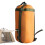 Compression Stuff Sack For Sleeping Bag Lightweight Waterproof Drawstring Clothes Storage Camping Backpacking Orange 1