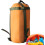 Compression Stuff Sack For Sleeping Bag Lightweight Waterproof Drawstring Clothes Storage Camping Backpacking Orange 2