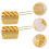2Stk Mini Chipsschalen Frites Schale Metall 6