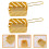 2Stk Mini Chipsschalen Frites Schale Metall 4