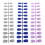 Fake Nail Tips Lavendel 72 Sargform 2