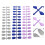 Fake Nail Tips Lavendel 72 Sargform 3