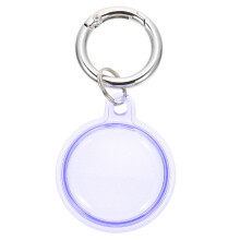 Coque Tpu Violet Et Résistante Pour Localisateur Et Clé Animal