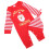 2 Weihnachten Strampler Santa Langarm Overalls 9