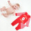 2 Weihnachten Strampler Santa Langarm Overalls 6