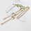 1Pièces Strap Sac Métal Exquise Style Fonctions 8