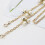 1Pièces Strap Sac Métal Exquise Style Fonctions 2